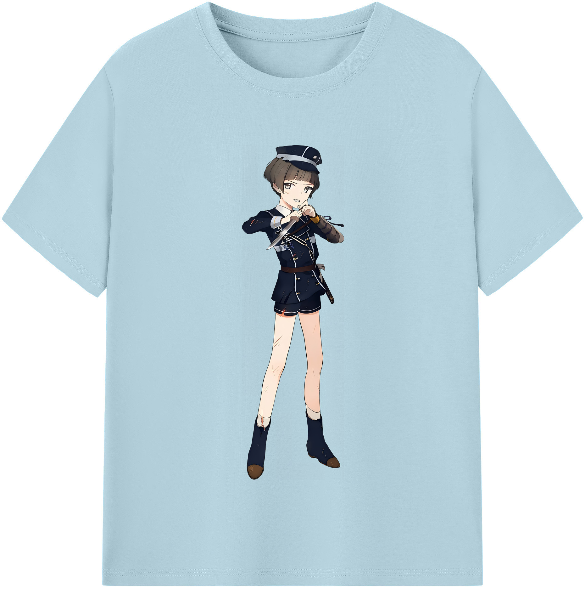 （画像用） 刀剣乱舞 Touken Ranbu 綿100％半袖Tシャツ（フロントプリント）